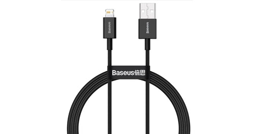 Baseus Data Cable USB to iP 2.4A 1m Superior Series Fast Charging Black CALYS-A01