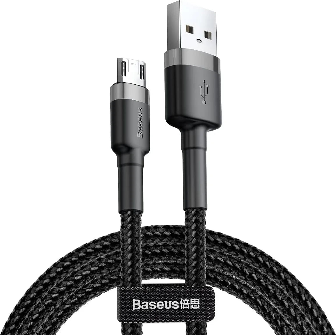 Baseus Cafule Cable USB for Micro 2.4A – 1m Gray + Black