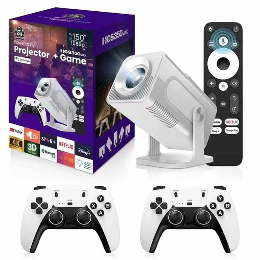 HCS350max Smart Projector 1080P Smart HD Lazer Projector 4k Home Theater Video Game Console Projector