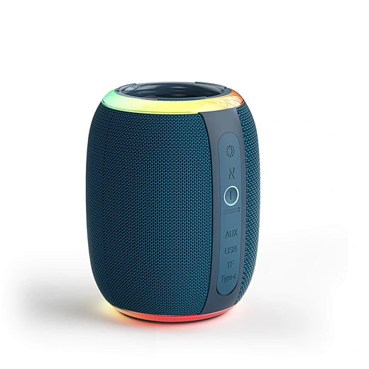 WIWU H9 Thunder Wireless Speaker neon lighting Five playback modes Blue