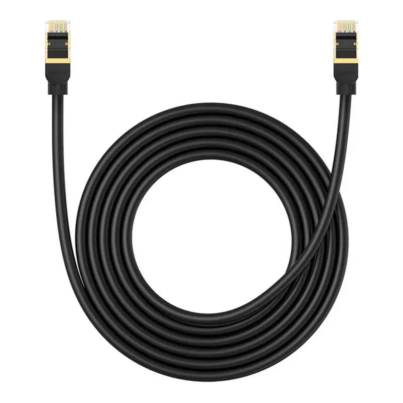 Baseus High Speed CAT8 40Gigabit Ethernet Cable (Round Cable)2m Cluster Black B0013320A111-03