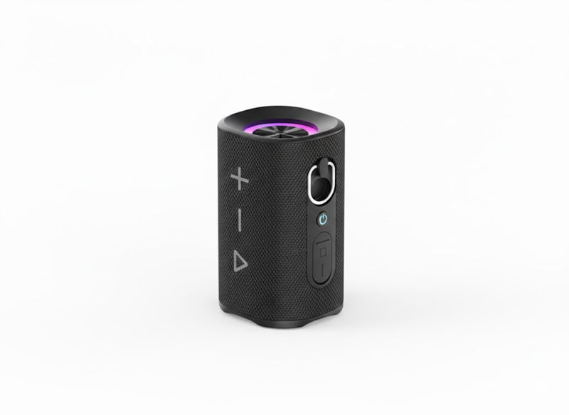 Aspor A679 Tws Wireless Bluetooth Speaker Mini Portable Music Player with RGB